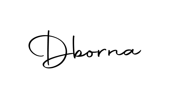 How to make Dborna signature? Autography-DOLnW is a professional autograph style. Create handwritten signature for Dborna name. Dborna signature style 10 images and pictures png