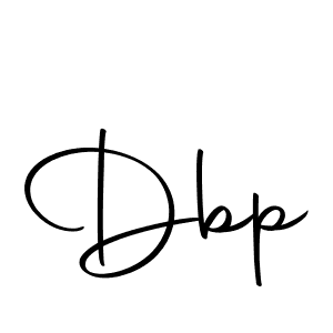 Design your own signature with our free online signature maker. With this signature software, you can create a handwritten (Autography-DOLnW) signature for name Dbp. Dbp signature style 10 images and pictures png
