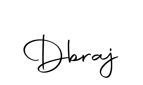 Create a beautiful signature design for name Dbraj. With this signature (Autography-DOLnW) fonts, you can make a handwritten signature for free. Dbraj signature style 10 images and pictures png