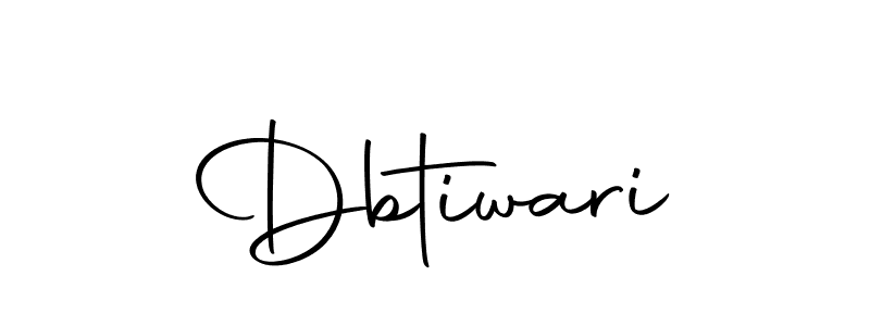 You can use this online signature creator to create a handwritten signature for the name Dbtiwari. This is the best online autograph maker. Dbtiwari signature style 10 images and pictures png