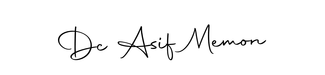 How to make Dc Asif Memon signature? Autography-DOLnW is a professional autograph style. Create handwritten signature for Dc Asif Memon name. Dc Asif Memon signature style 10 images and pictures png