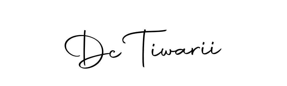 Design your own signature with our free online signature maker. With this signature software, you can create a handwritten (Autography-DOLnW) signature for name Dc Tiwarii. Dc Tiwarii signature style 10 images and pictures png