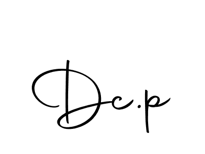 Make a beautiful signature design for name Dc.p. Use this online signature maker to create a handwritten signature for free. Dc.p signature style 10 images and pictures png