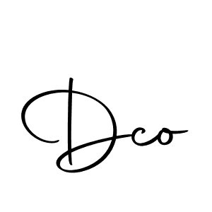 The best way (Autography-DOLnW) to make a short signature is to pick only two or three words in your name. The name Dco include a total of six letters. For converting this name. Dco signature style 10 images and pictures png