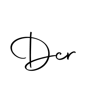 You should practise on your own different ways (Autography-DOLnW) to write your name (Dcr) in signature. don't let someone else do it for you. Dcr signature style 10 images and pictures png