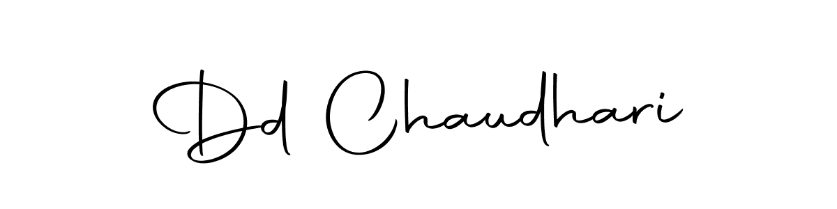 Make a beautiful signature design for name Dd Chaudhari. With this signature (Autography-DOLnW) style, you can create a handwritten signature for free. Dd Chaudhari signature style 10 images and pictures png