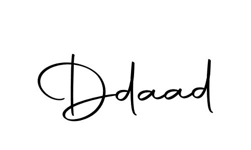 How to make Ddaad name signature. Use Autography-DOLnW style for creating short signs online. This is the latest handwritten sign. Ddaad signature style 10 images and pictures png