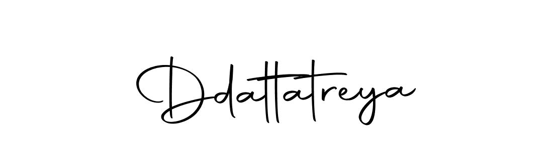 Design your own signature with our free online signature maker. With this signature software, you can create a handwritten (Autography-DOLnW) signature for name Ddattatreya. Ddattatreya signature style 10 images and pictures png