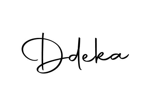 Ddeka stylish signature style. Best Handwritten Sign (Autography-DOLnW) for my name. Handwritten Signature Collection Ideas for my name Ddeka. Ddeka signature style 10 images and pictures png