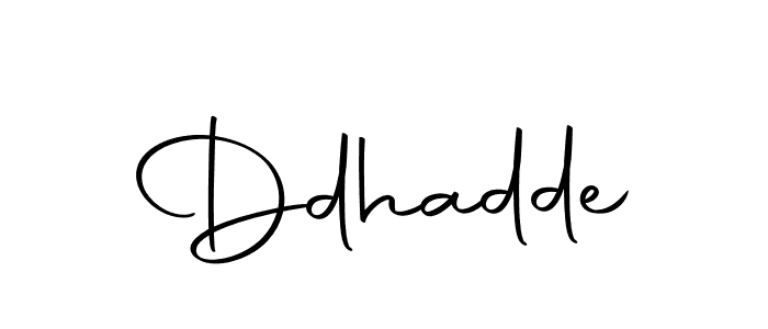 Make a beautiful signature design for name Ddhadde. Use this online signature maker to create a handwritten signature for free. Ddhadde signature style 10 images and pictures png