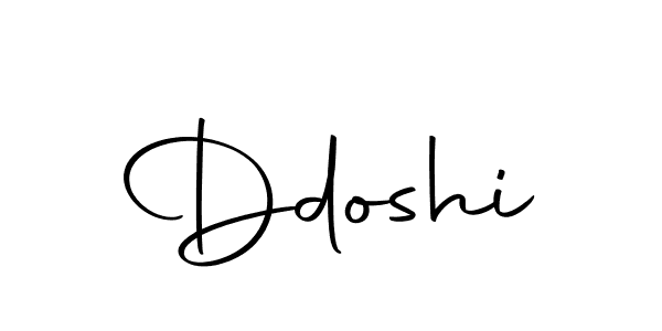 Make a beautiful signature design for name Ddoshi. With this signature (Autography-DOLnW) style, you can create a handwritten signature for free. Ddoshi signature style 10 images and pictures png