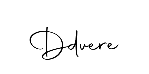 Design your own signature with our free online signature maker. With this signature software, you can create a handwritten (Autography-DOLnW) signature for name Ddvere. Ddvere signature style 10 images and pictures png