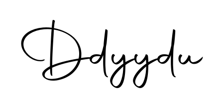 A sleek calligraphic signature for name Ddyydu utilizing Autography-DOLnW styling. Great for adding personal signatures to photos and art. Ddyydu signature style 10 images and pictures png