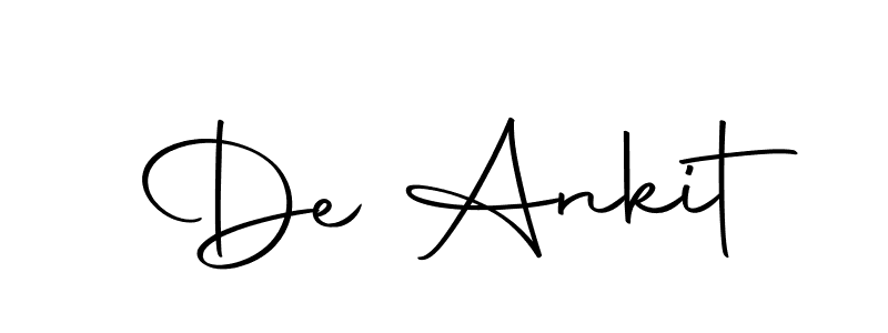Design your own signature with our free online signature maker. With this signature software, you can create a handwritten (Autography-DOLnW) signature for name De Ankit. De Ankit signature style 10 images and pictures png