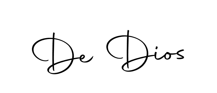 Make a beautiful signature design for name De Dios. With this signature (Autography-DOLnW) style, you can create a handwritten signature for free. De Dios signature style 10 images and pictures png