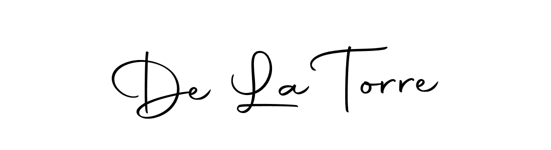 if you are searching for the best signature style for your name De La Torre. so please give up your signature search. here we have designed multiple signature styles  using Autography-DOLnW. De La Torre signature style 10 images and pictures png