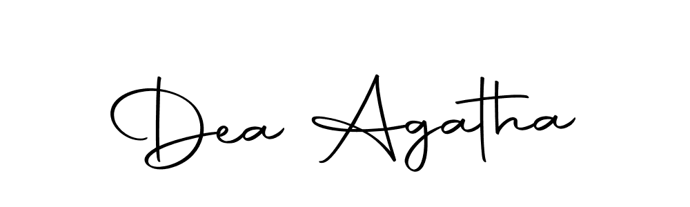 Make a beautiful signature design for name Dea Agatha. With this signature (Autography-DOLnW) style, you can create a handwritten signature for free. Dea Agatha signature style 10 images and pictures png