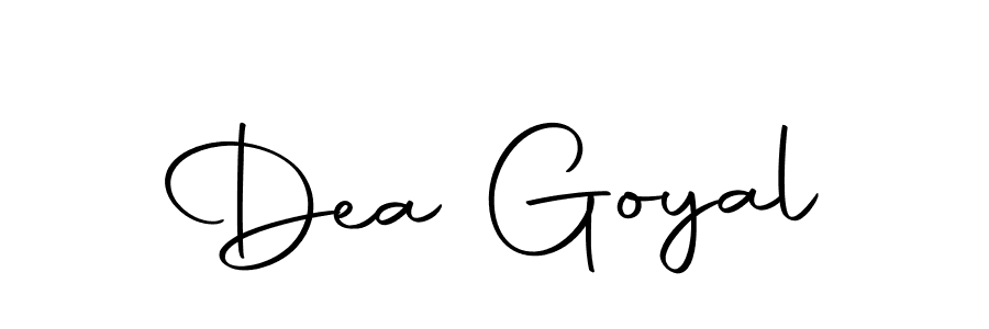 Here are the top 10 professional signature styles for the name Dea Goyal. These are the best autograph styles you can use for your name. Dea Goyal signature style 10 images and pictures png