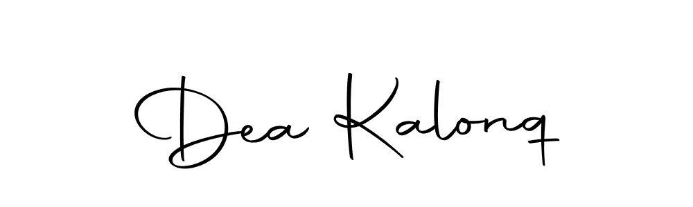 How to make Dea Kalonq name signature. Use Autography-DOLnW style for creating short signs online. This is the latest handwritten sign. Dea Kalonq signature style 10 images and pictures png