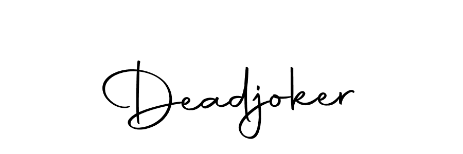 How to make Deadjoker signature? Autography-DOLnW is a professional autograph style. Create handwritten signature for Deadjoker name. Deadjoker signature style 10 images and pictures png