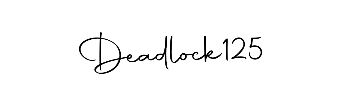 Also we have Deadlock125 name is the best signature style. Create professional handwritten signature collection using Autography-DOLnW autograph style. Deadlock125 signature style 10 images and pictures png