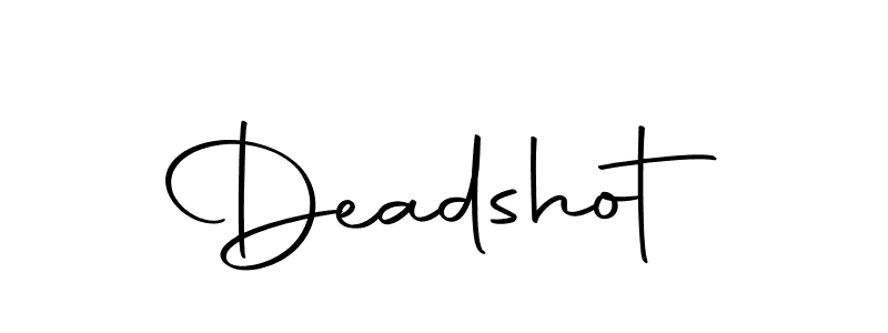 You should practise on your own different ways (Autography-DOLnW) to write your name (Deadshot) in signature. don't let someone else do it for you. Deadshot signature style 10 images and pictures png