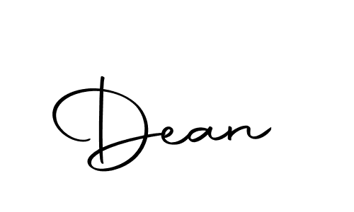 Make a beautiful signature design for name Dean . With this signature (Autography-DOLnW) style, you can create a handwritten signature for free. Dean  signature style 10 images and pictures png