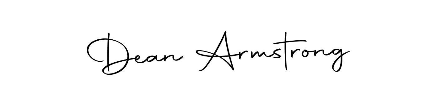 Create a beautiful signature design for name Dean Armstrong. With this signature (Autography-DOLnW) fonts, you can make a handwritten signature for free. Dean Armstrong signature style 10 images and pictures png
