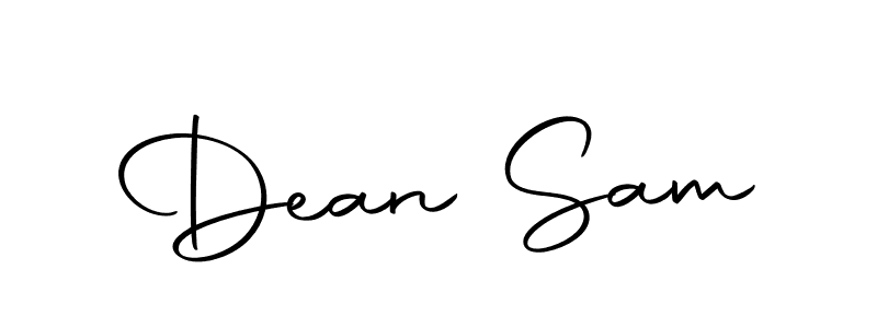 How to make Dean Sam signature? Autography-DOLnW is a professional autograph style. Create handwritten signature for Dean Sam name. Dean Sam signature style 10 images and pictures png