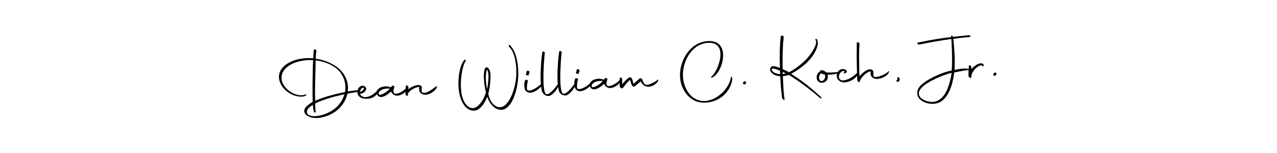 You can use this online signature creator to create a handwritten signature for the name Dean William C. Koch, Jr.. This is the best online autograph maker. Dean William C. Koch, Jr. signature style 10 images and pictures png