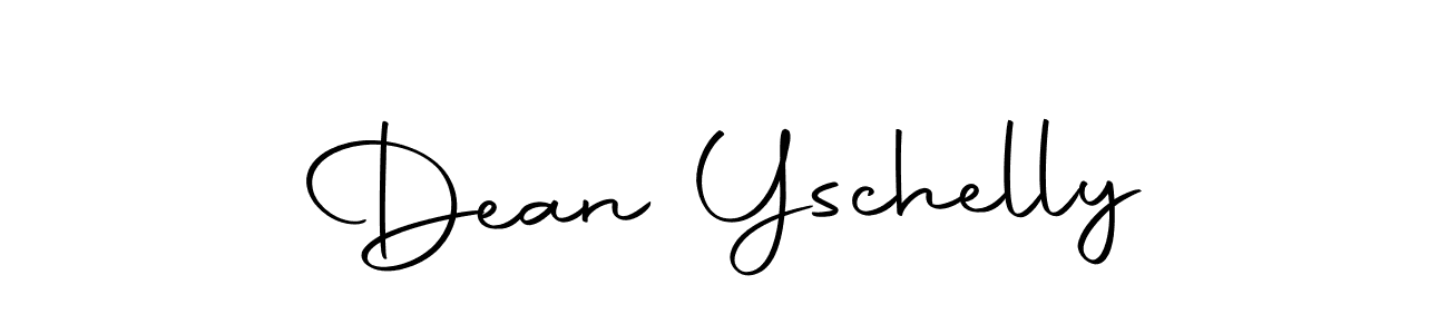 Make a short Dean Yschelly signature style. Manage your documents anywhere anytime using Autography-DOLnW. Create and add eSignatures, submit forms, share and send files easily. Dean Yschelly signature style 10 images and pictures png