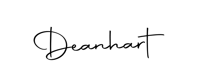Here are the top 10 professional signature styles for the name Deanhart. These are the best autograph styles you can use for your name. Deanhart signature style 10 images and pictures png
