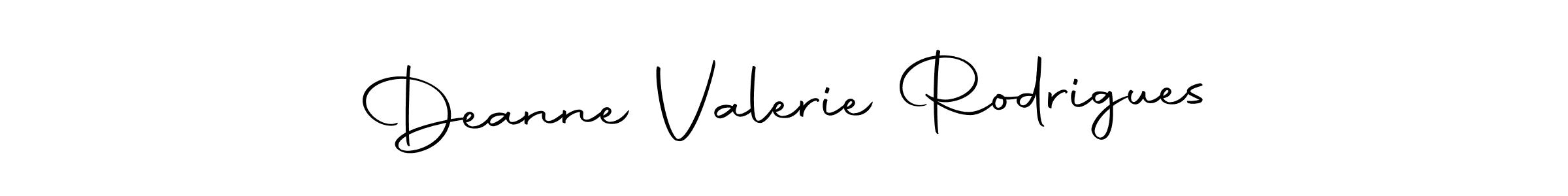 Autography-DOLnW is a professional signature style that is perfect for those who want to add a touch of class to their signature. It is also a great choice for those who want to make their signature more unique. Get Deanne Valerie Rodrigues name to fancy signature for free. Deanne Valerie Rodrigues signature style 10 images and pictures png