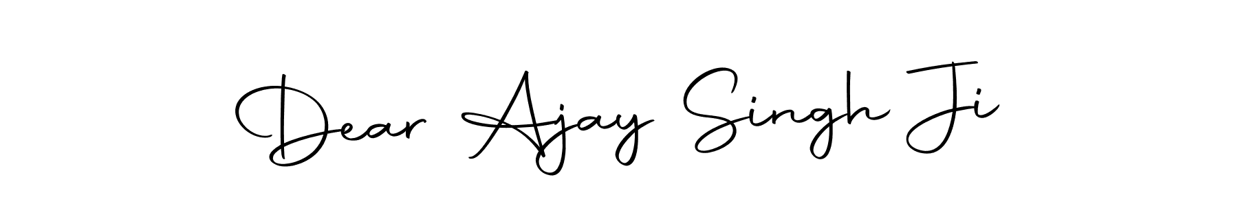 Autography-DOLnW is a professional signature style that is perfect for those who want to add a touch of class to their signature. It is also a great choice for those who want to make their signature more unique. Get Dear Ajay Singh Ji name to fancy signature for free. Dear Ajay Singh Ji signature style 10 images and pictures png