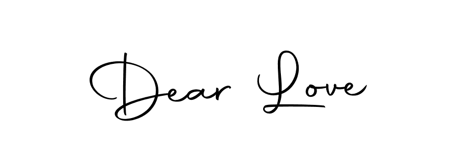 How to make Dear Love signature? Autography-DOLnW is a professional autograph style. Create handwritten signature for Dear Love name. Dear Love signature style 10 images and pictures png