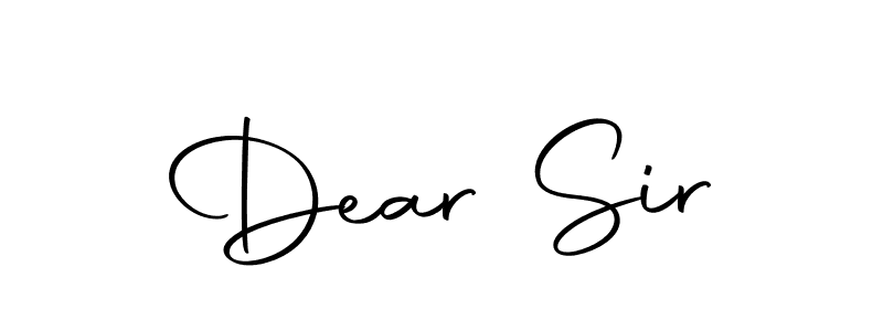How to Draw Dear Sir signature style? Autography-DOLnW is a latest design signature styles for name Dear Sir. Dear Sir signature style 10 images and pictures png