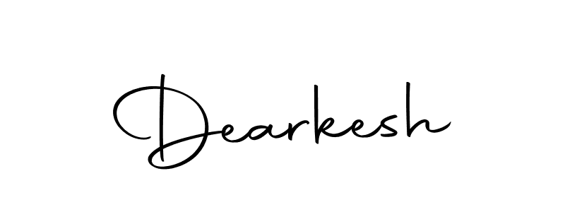 Dearkesh stylish signature style. Best Handwritten Sign (Autography-DOLnW) for my name. Handwritten Signature Collection Ideas for my name Dearkesh. Dearkesh signature style 10 images and pictures png