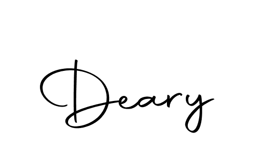 Similarly Autography-DOLnW is the best handwritten signature design. Signature creator online .You can use it as an online autograph creator for name Deary. Deary signature style 10 images and pictures png