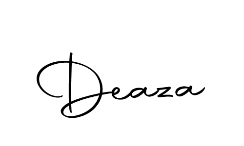 Deaza stylish signature style. Best Handwritten Sign (Autography-DOLnW) for my name. Handwritten Signature Collection Ideas for my name Deaza. Deaza signature style 10 images and pictures png