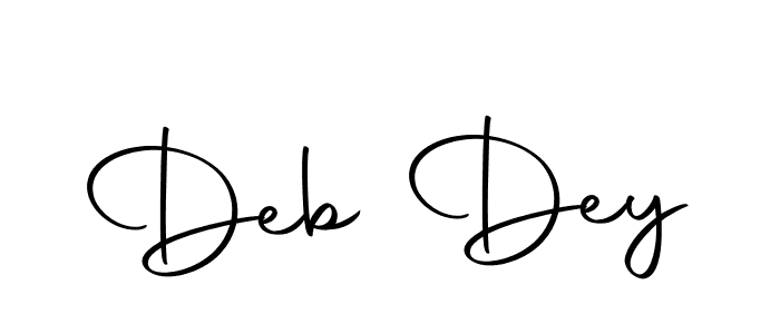 Deb Dey stylish signature style. Best Handwritten Sign (Autography-DOLnW) for my name. Handwritten Signature Collection Ideas for my name Deb Dey. Deb Dey signature style 10 images and pictures png