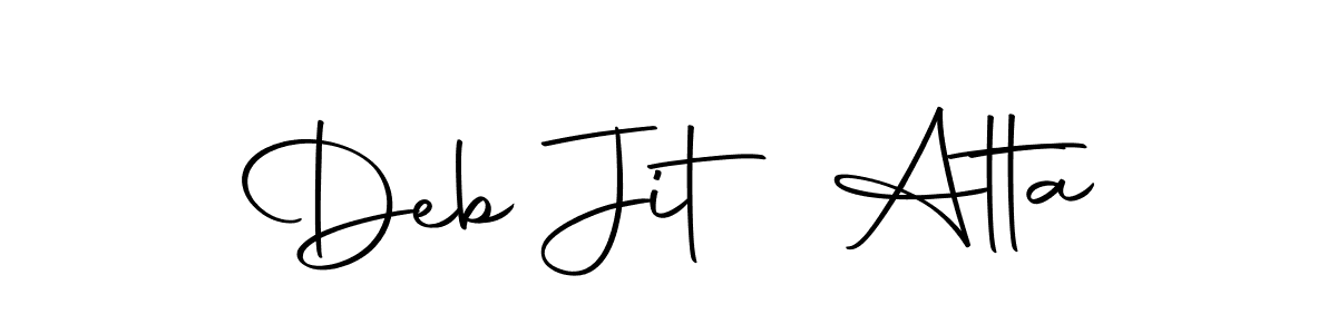 Also You can easily find your signature by using the search form. We will create Deb Jit Atta name handwritten signature images for you free of cost using Autography-DOLnW sign style. Deb Jit Atta signature style 10 images and pictures png