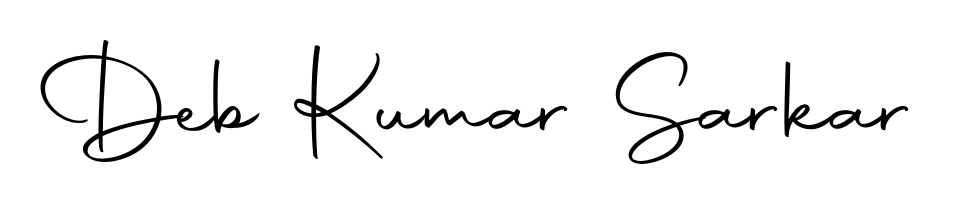 Give your name Deb Kumar Sarkar an exquisite flair with the Autography-DOLnW script font. Ideal for contracts, resumes, and formal letterheads. Deb Kumar Sarkar signature style 10 images and pictures png