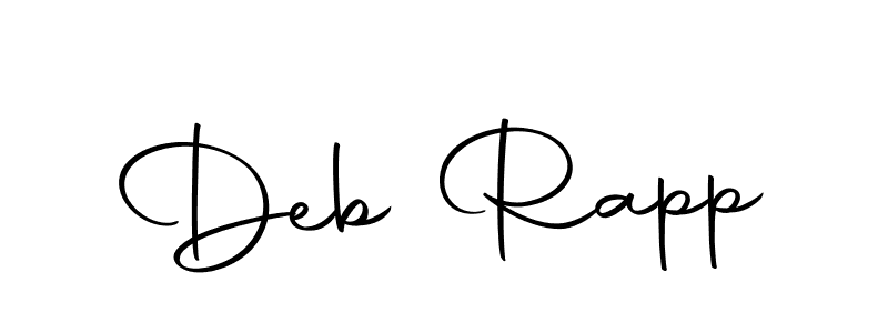 if you are searching for the best signature style for your name Deb Rapp. so please give up your signature search. here we have designed multiple signature styles  using Autography-DOLnW. Deb Rapp signature style 10 images and pictures png