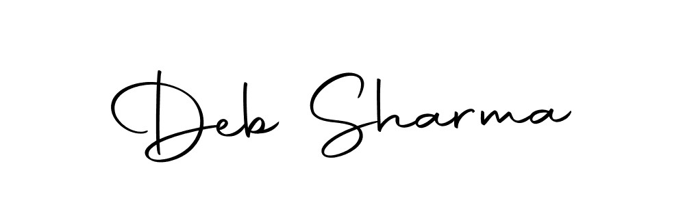 Here are the top 10 professional signature styles for the name Deb Sharma. These are the best autograph styles you can use for your name. Deb Sharma signature style 10 images and pictures png