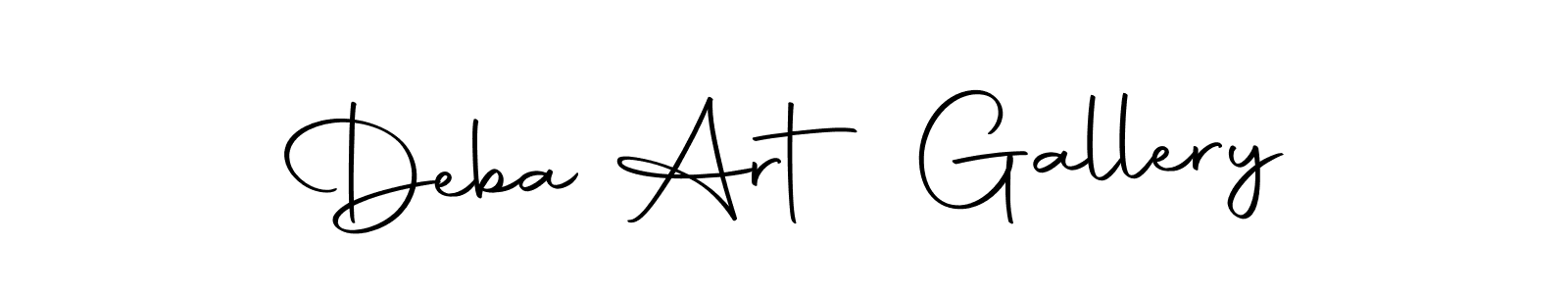 Also we have Deba Art Gallery name is the best signature style. Create professional handwritten signature collection using Autography-DOLnW autograph style. Deba Art Gallery signature style 10 images and pictures png