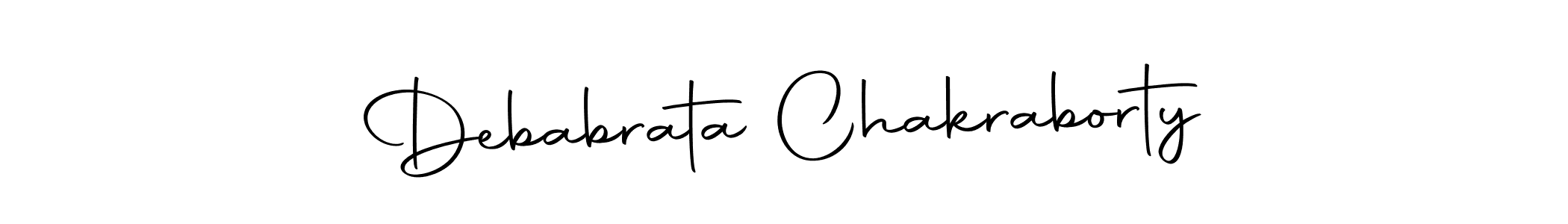 Use a signature maker to create a handwritten signature online. With this signature software, you can design (Autography-DOLnW) your own signature for name Debabrata Chakraborty. Debabrata Chakraborty signature style 10 images and pictures png