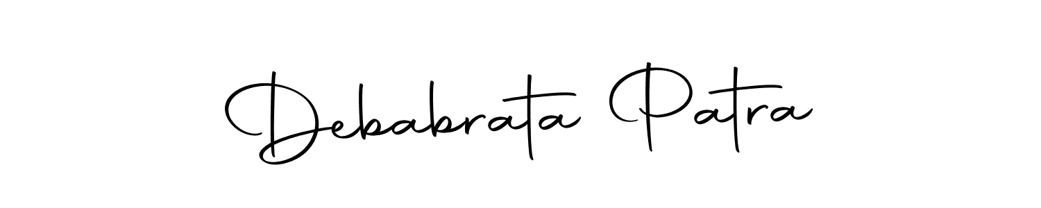 Design your own signature with our free online signature maker. With this signature software, you can create a handwritten (Autography-DOLnW) signature for name Debabrata Patra. Debabrata Patra signature style 10 images and pictures png