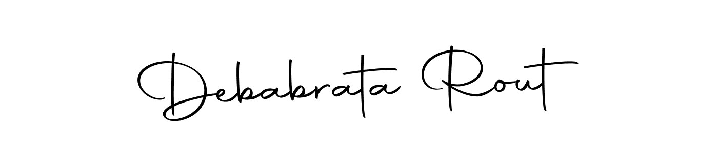 Debabrata Rout stylish signature style. Best Handwritten Sign (Autography-DOLnW) for my name. Handwritten Signature Collection Ideas for my name Debabrata Rout. Debabrata Rout signature style 10 images and pictures png