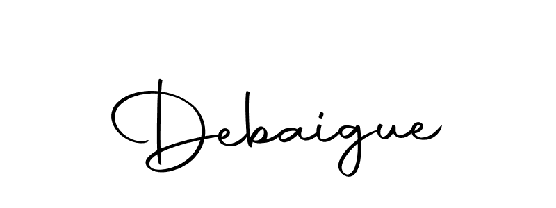 Make a beautiful signature design for name Debaigue. Use this online signature maker to create a handwritten signature for free. Debaigue signature style 10 images and pictures png