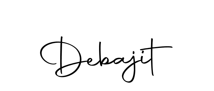 Create a beautiful signature design for name Debajit. With this signature (Autography-DOLnW) fonts, you can make a handwritten signature for free. Debajit signature style 10 images and pictures png